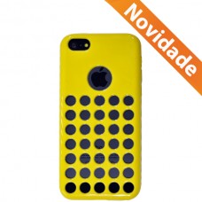 CAPA SILICONE IPHONE 5C HOLE